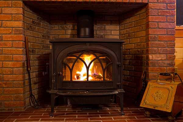 Wood stove cleaning in Hilliard, Ohio